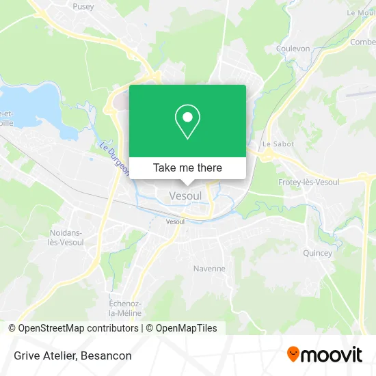 Grive Atelier map