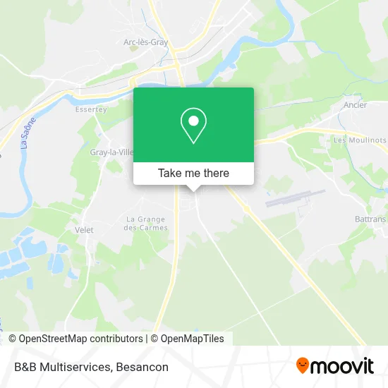 B&B Multiservices map
