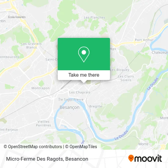 Micro-Ferme Des Ragots map