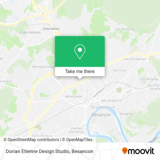 Dorian Etienne Design Studio map
