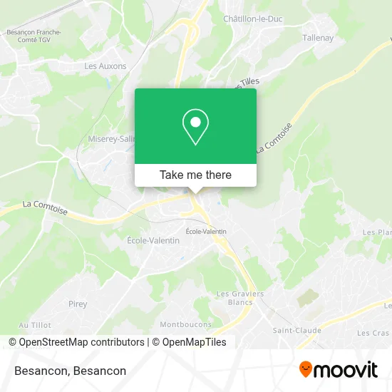 Besancon map