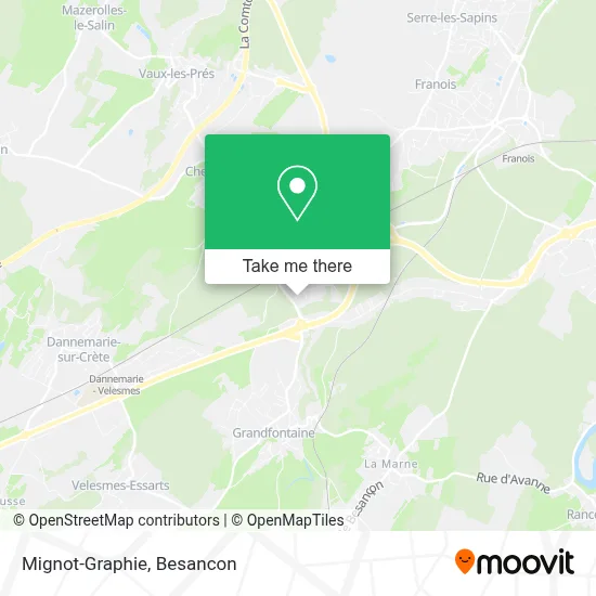 Mignot-Graphie map