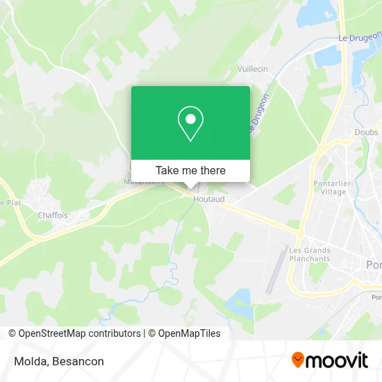 Molda map