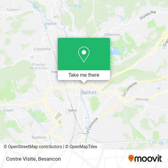 Contre Visite map