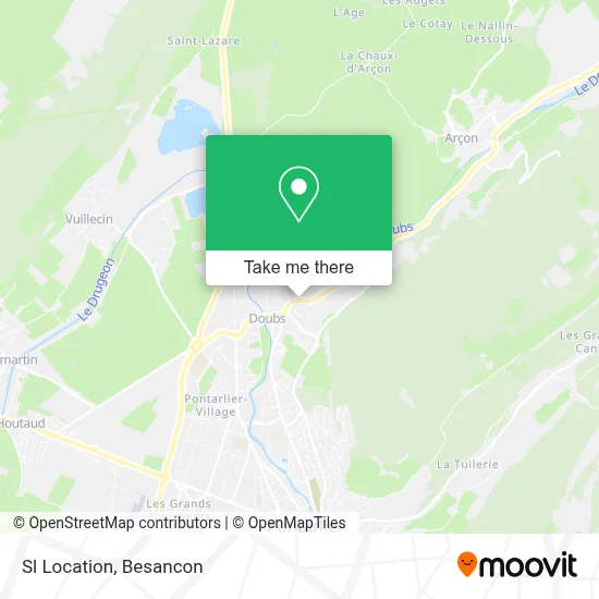 Sl Location map