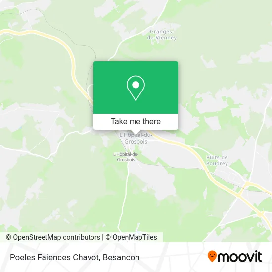 Poeles Faiences Chavot map