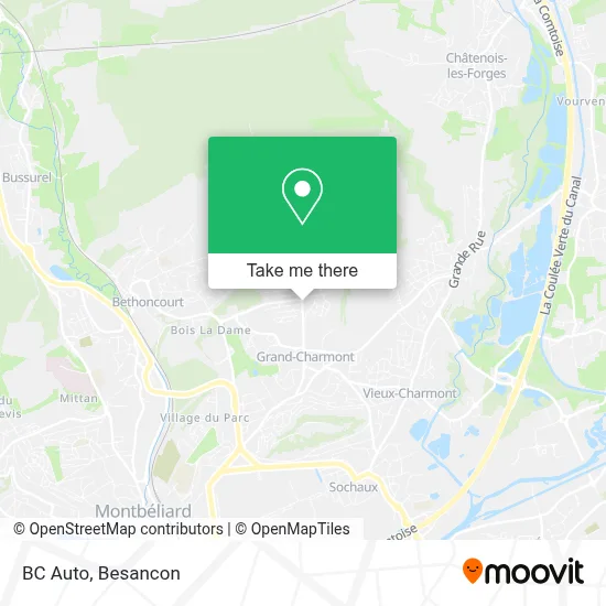Bc Auto map