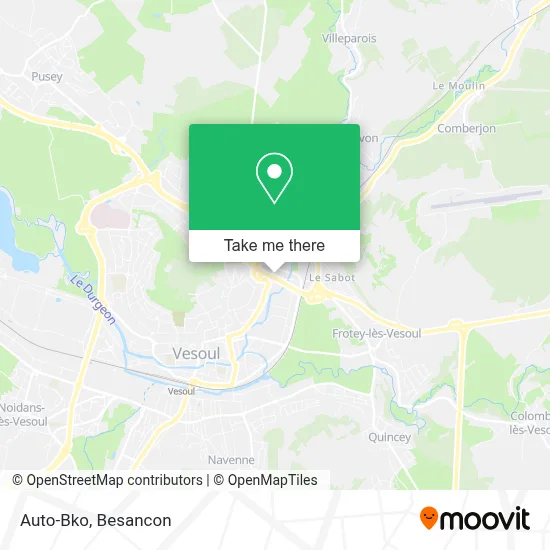 Auto-Bko map