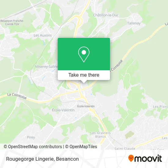 Rougegorge Lingerie map