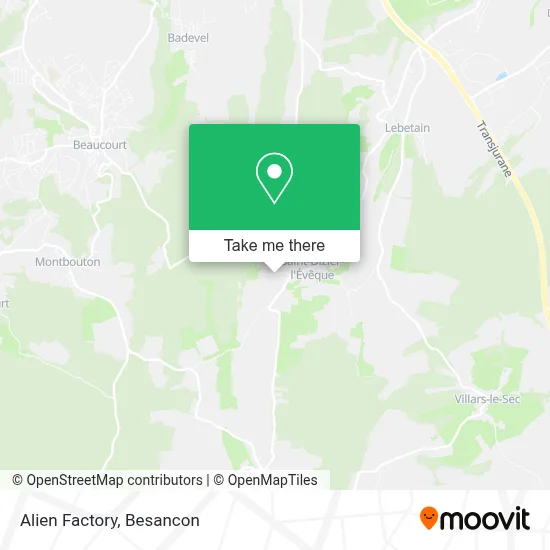 Alien Factory map