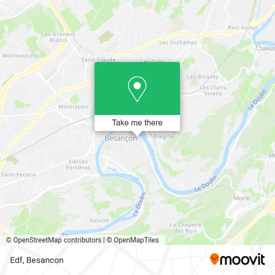 Edf map