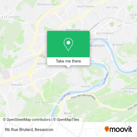 Rb Rue Brulard map