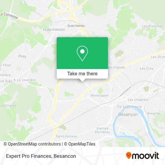 Expert Pro Finances map