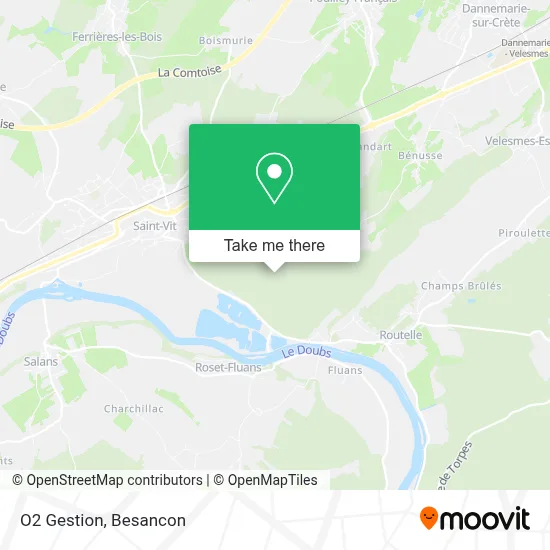 O2 Gestion map