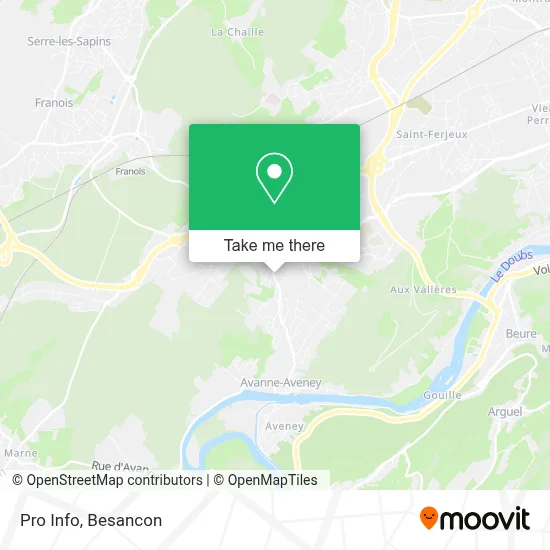 Pro Info map
