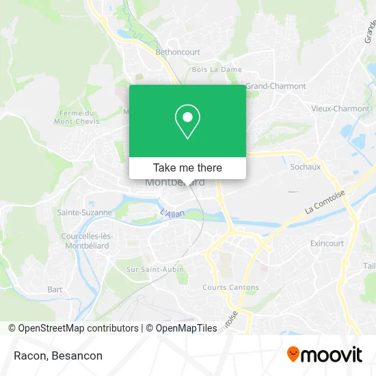 Racon map