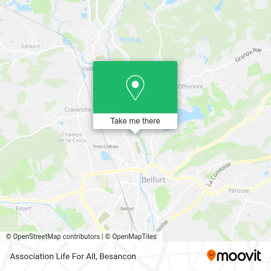 Association Life For All map