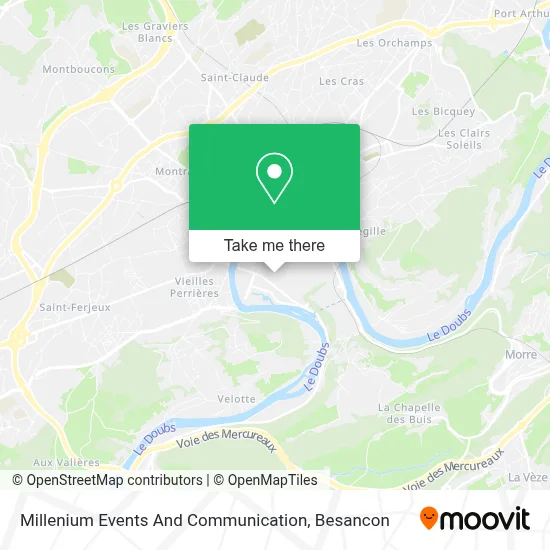 Millenium Events And Communication map