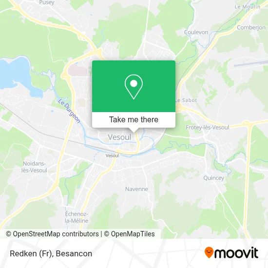 Redken (Fr) map