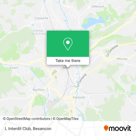 L Interdit Club map