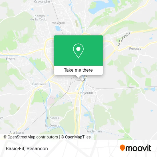 Basic-Fit map