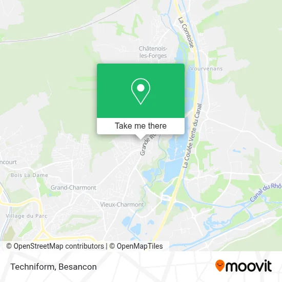Techniform map