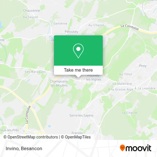 Invino map