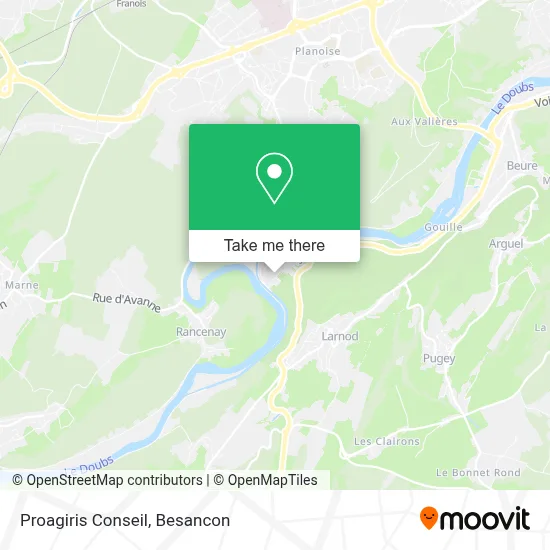 Proagiris Conseil map