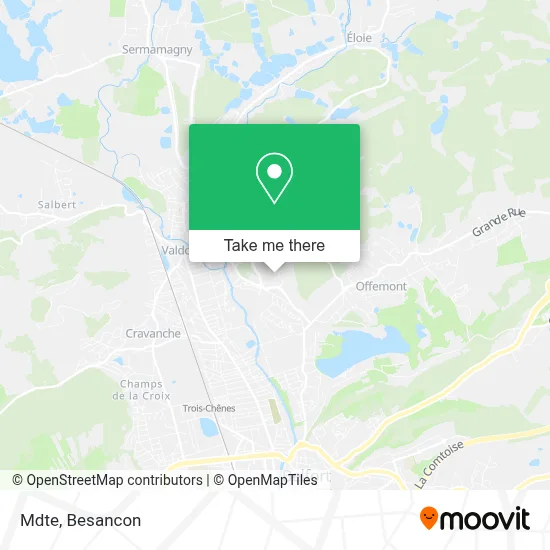 Mdte map