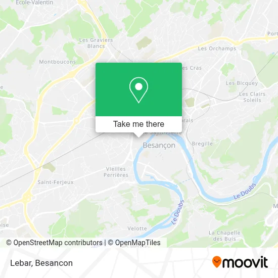 Lebar map