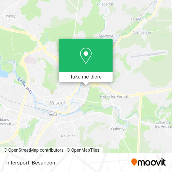Intersport map