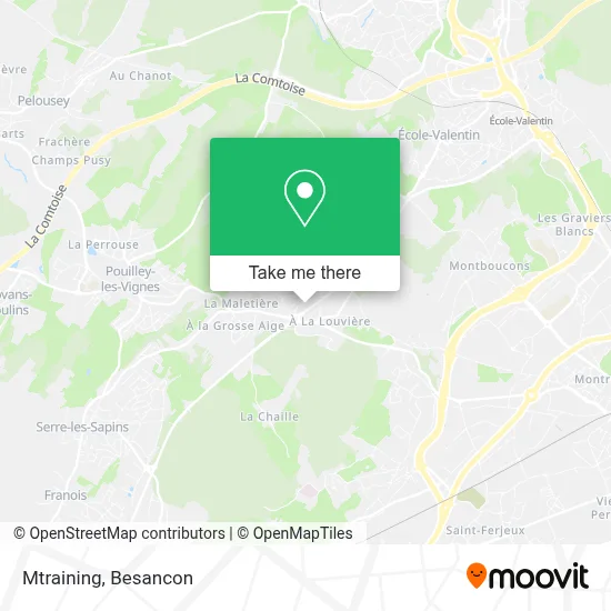 Mtraining map