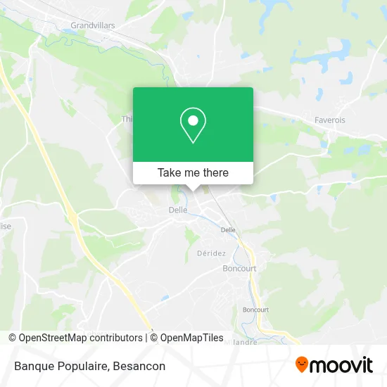Banque Populaire map