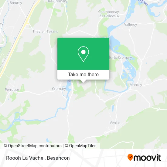 Roooh La Vache! map
