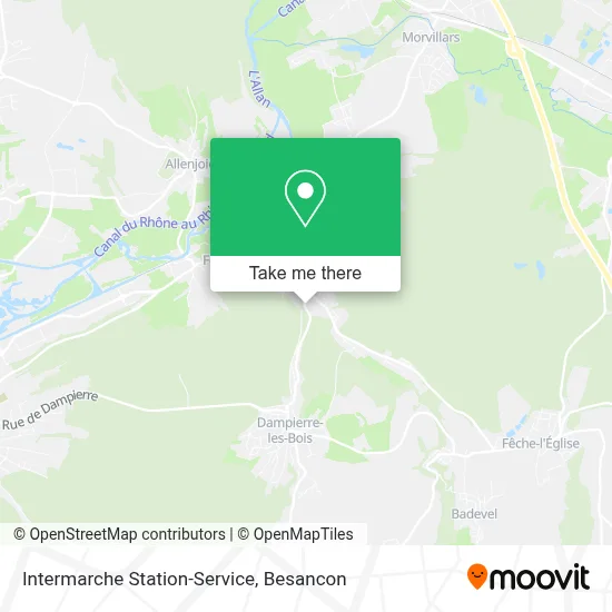 Intermarche Station-Service map