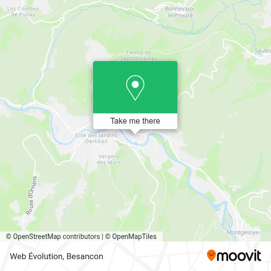 Web Évolution map