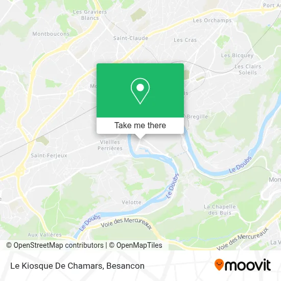 Le Kiosque De Chamars map
