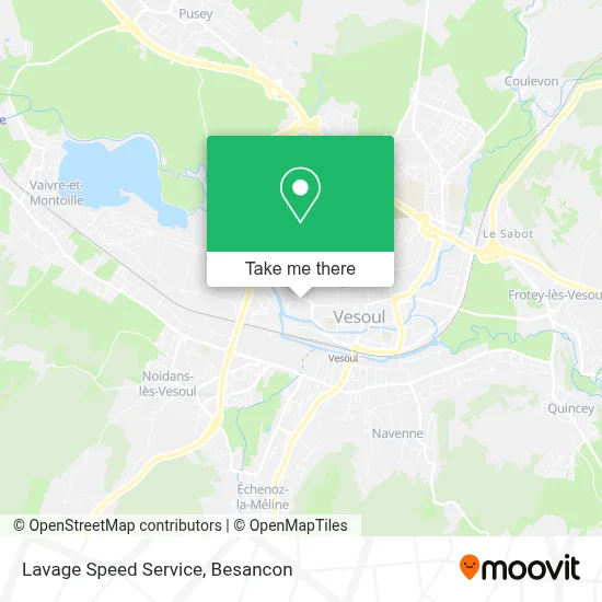 Lavage Speed Service map