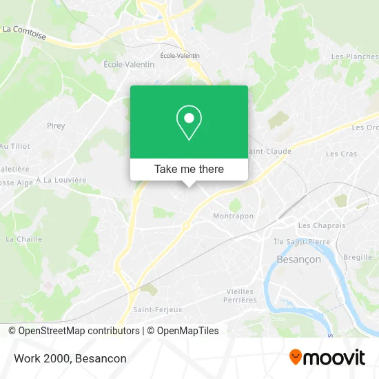 Work 2000 map