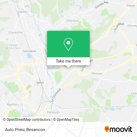 Auto Pneu map