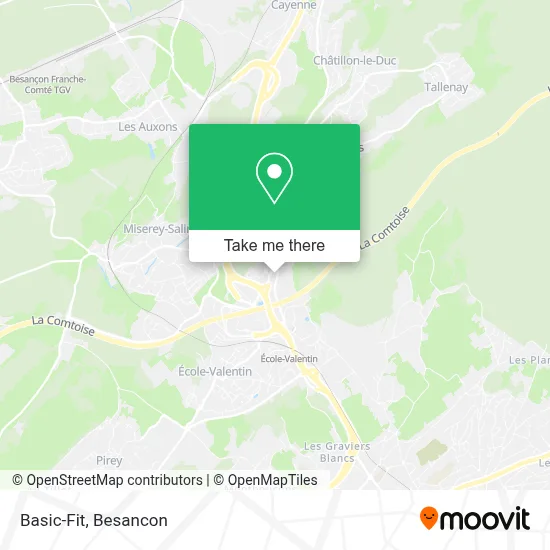 Basic-Fit map