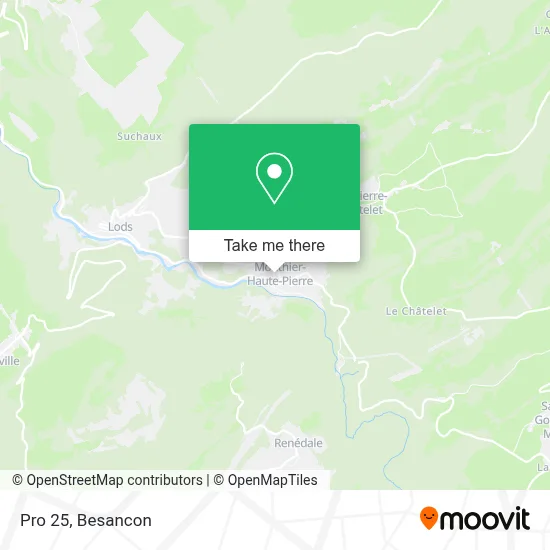 Pro 25 map