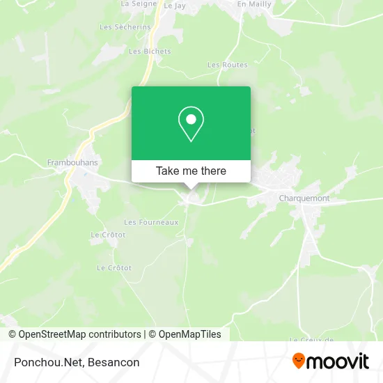 Ponchou.Net map