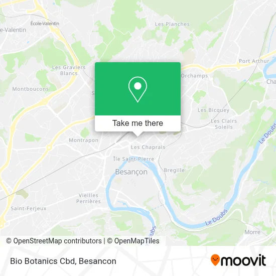 Bio Botanics Cbd map