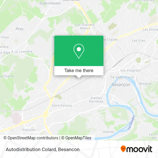 Autodistribution Colard map