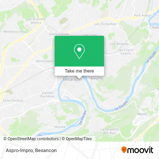 Aspro-Impro map