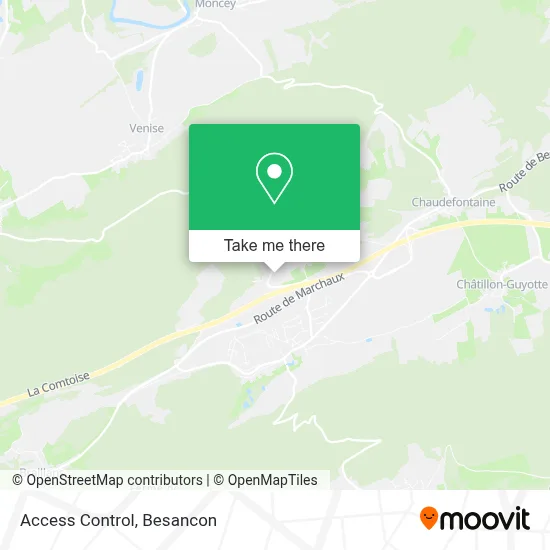 Access Control map