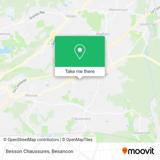 Besson Chaussures map