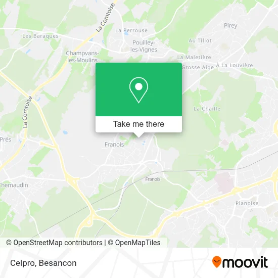 Celpro map