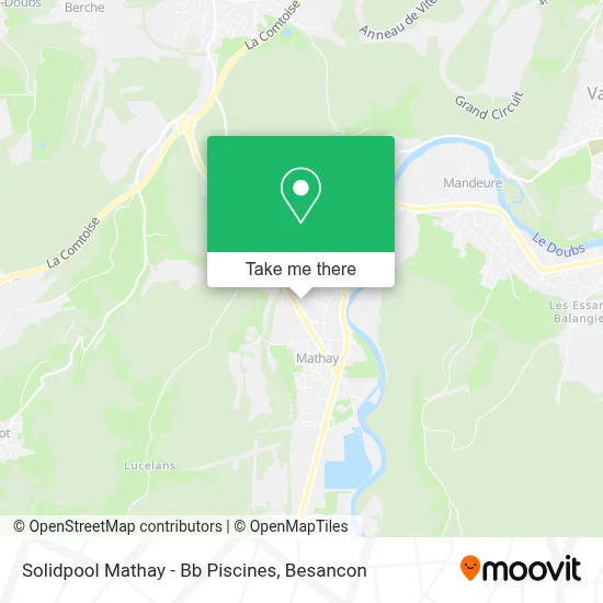 Solidpool Mathay - Bb Piscines map